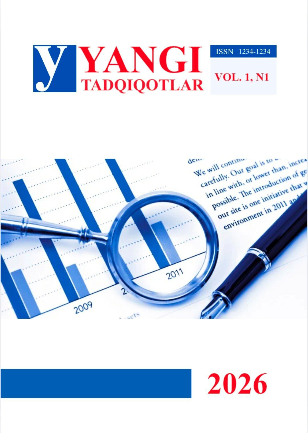 					View Vol. 1 No. 1 (2026): Yangi tadqiqotlar - ilmiy-amaliy jurnali
				